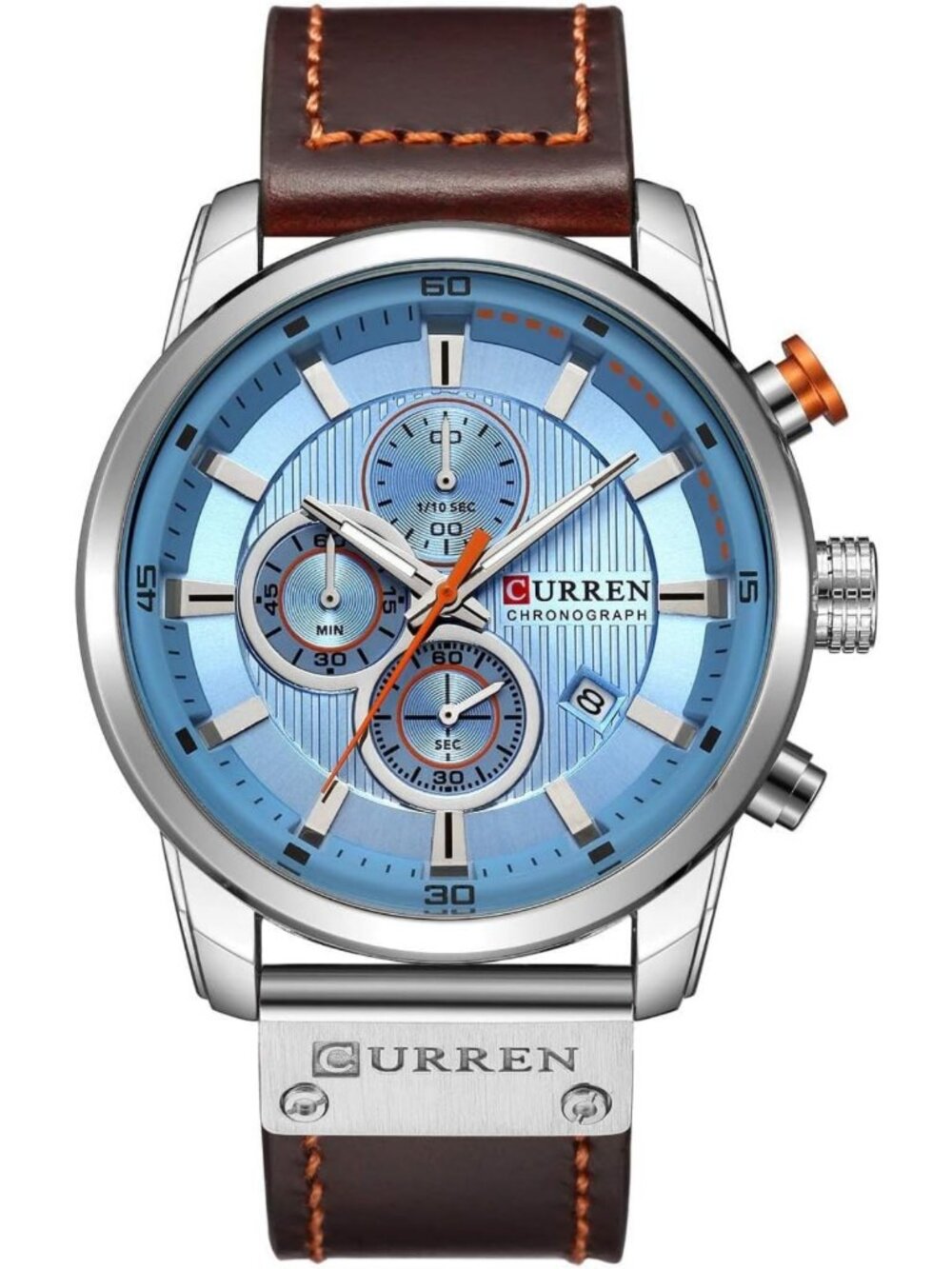 Stylish Men's Analog Quartz Chronograph Casual Business Dress Watch - Timeless